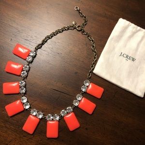 J. Crew coral necklace